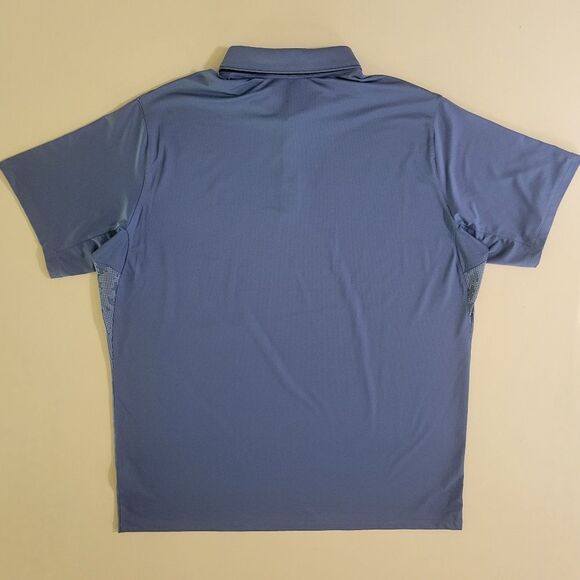 Nike Blue Dri-FIT Mobility Camo Golf Tech Sport Dri-FIT® Polo - Picture 11 of 12